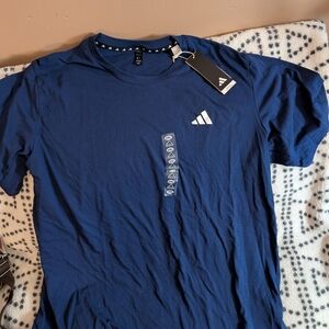 Adidas Men's Navy Short Sleeve Tee